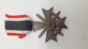 Kriegsverdienstkreuz mit Schwertern 2.kl. Original 