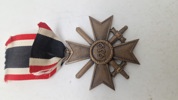 Kriegsverdienstkreuz mit Schwertern 2.kl. Original 