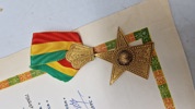Order of the Star of Ethiopia tildelt Fritz Carl Vilhelm von Magius (1903–1969)

