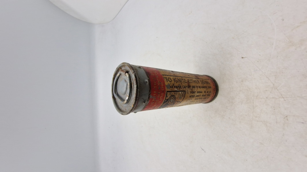 US Army flare distress signal. Original