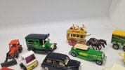 Samling legetøjsbiler 