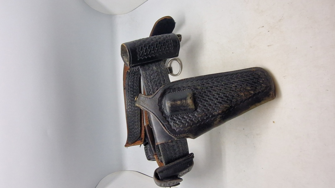 Amerikansk politi bælte med tilbehør