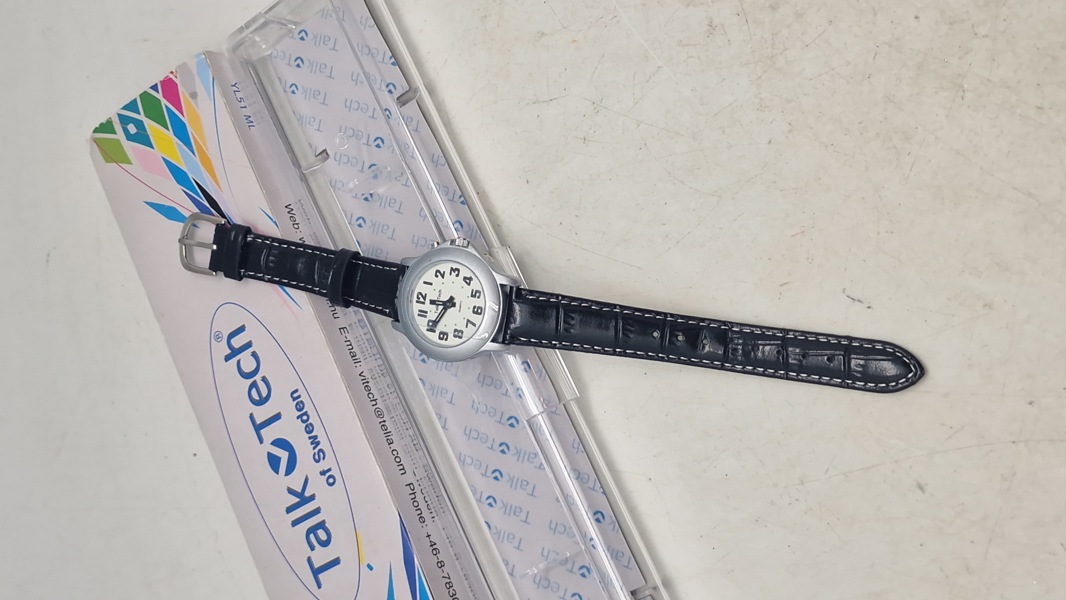 Talktech armbåndsur med æske