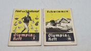 Olympiade hæfter fra 1936. Originale