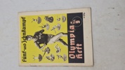 Olympiade hæfter fra 1936. Originale