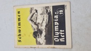 Olympiade hæfter fra 1936. Originale