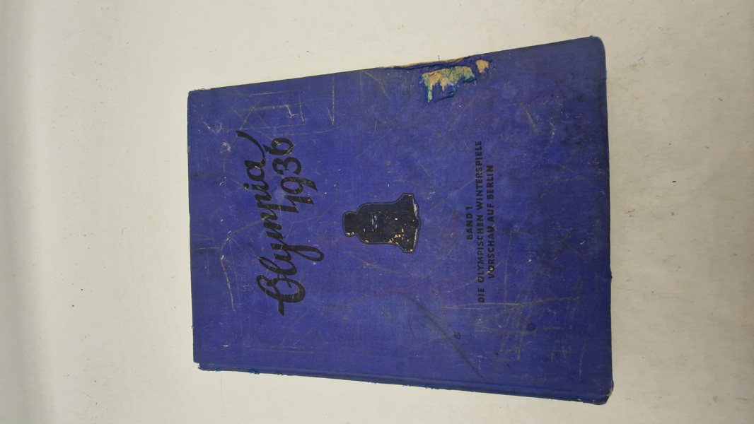 Samlebog fra olympiaden i 1936. Originalt