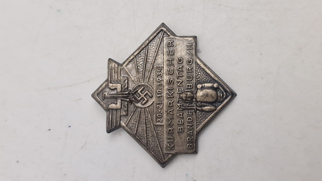 "Kurmärkischer Beamtentag" pin. Original