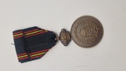 Belgisk krigsfange-medalje fra 1940-1945. Original