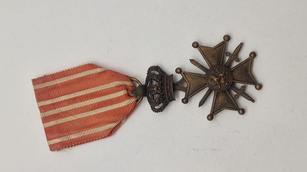 Belgisk Croix de Guerre, ww1. Original