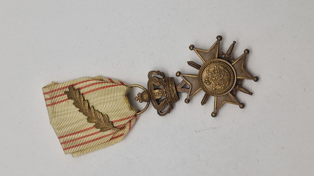 Belgisk Croix de Guerre, ww2. Original