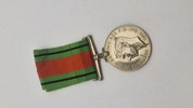 Britisk Defence Medal, ww2. Original 