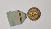 Belgisk medalje for politiske fanger fra 1914–1918. Original