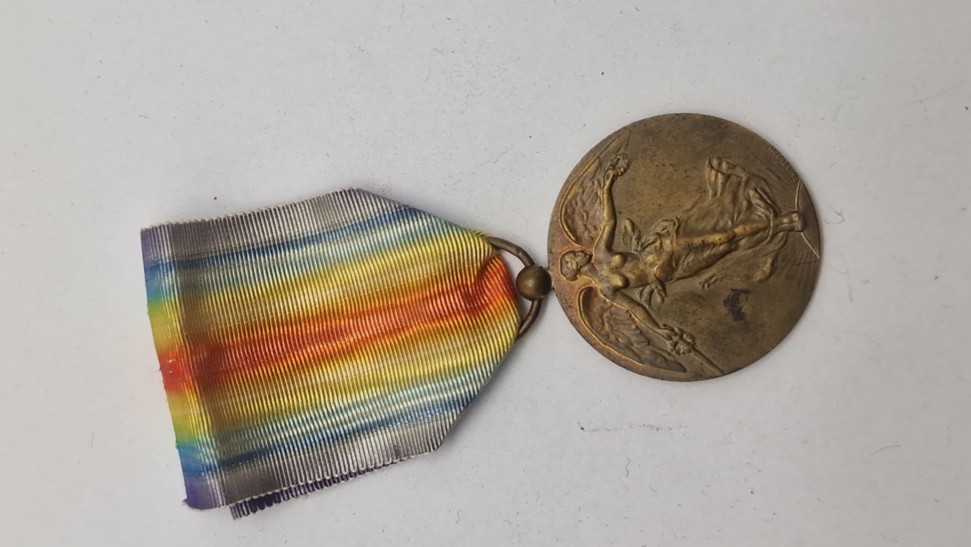 Belgisk Victory Medal, ww1. Original