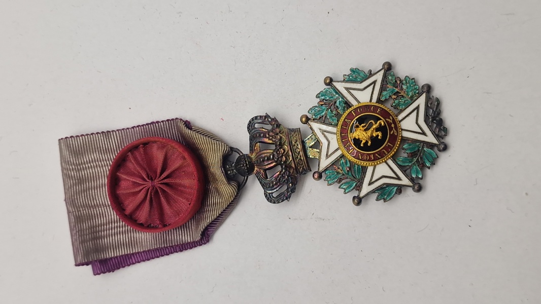 Belgisk order of Leupold. Original