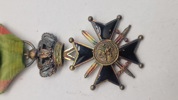 Belgisk Military Cross, 1st Class. Original 