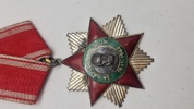 Bulgarsk Orden for Folkefrihed 1941-1944. Original