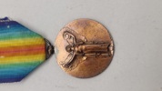 Fransk Medaille de la Victoire, ww1. Original