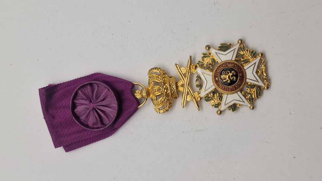 Belgisk OFFICIER DE L'ORDRE DE LÉOPOLD. Original 
