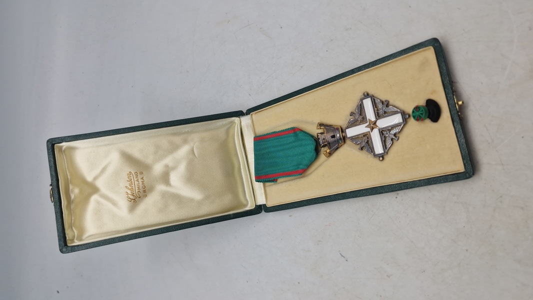 Italiensk Ordine al merito della Repubblica Italiana. Original 