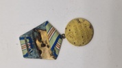 Sovjetisk Medalje for forsvaret af Kaukasus fra Anden Verdenskrig. Original 