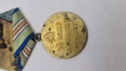 Sovjetisk Medalje for forsvaret af Kaukasus fra Anden Verdenskrig. Original 
