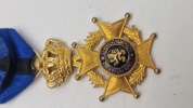 Belgisk Leopold II-orden (Ordre de Léopold II / Orde van Leopold II). Original 