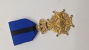 Belgisk Leopold II-orden (Ordre de Léopold II / Orde van Leopold II). Original 