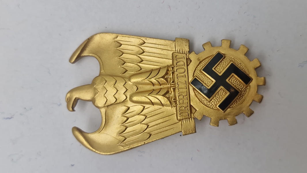 Dr. Fritz Todt abzeichen. Lavet hos Souval lige efter krigen 