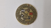 challenge coin fra 3. Brigade Combat Team, 101. Luftbårne Division, der markerer deres indsats under Operation Enduring Freedom i Afghanistan