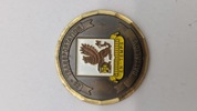 challenge coin"fra den 28. transportbataljon i den amerikanske hær
