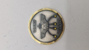 Challenge coin fra Tuzla Air Base i Bosnien, dateret 21. juni 1998, der fejrer "Wings of Task Force Eagle”
