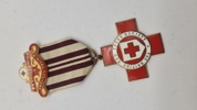 Brittisk Proficiency in Red Cross Nursing' medal. Original 