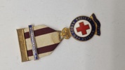 British Red Cross Society 3 Years Service Medal. Original 