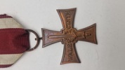 Polsk  "Krzyż Walecznych" (Tapperhedskorset). ww2. Original 
