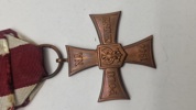 Polsk  "Krzyż Walecznych" (Tapperhedskorset). ww2. Original 