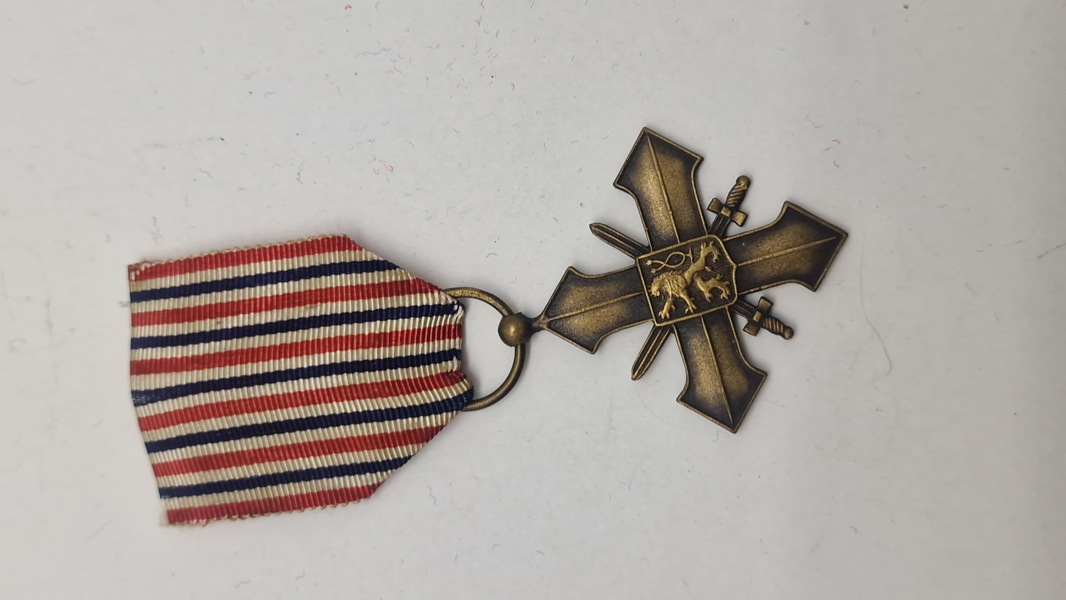  Det Tjekkoslovakiske Krigskors 1939. Original 