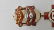 British Red Cross Society Proficiency in First Aid-medalje, ww2. Original 