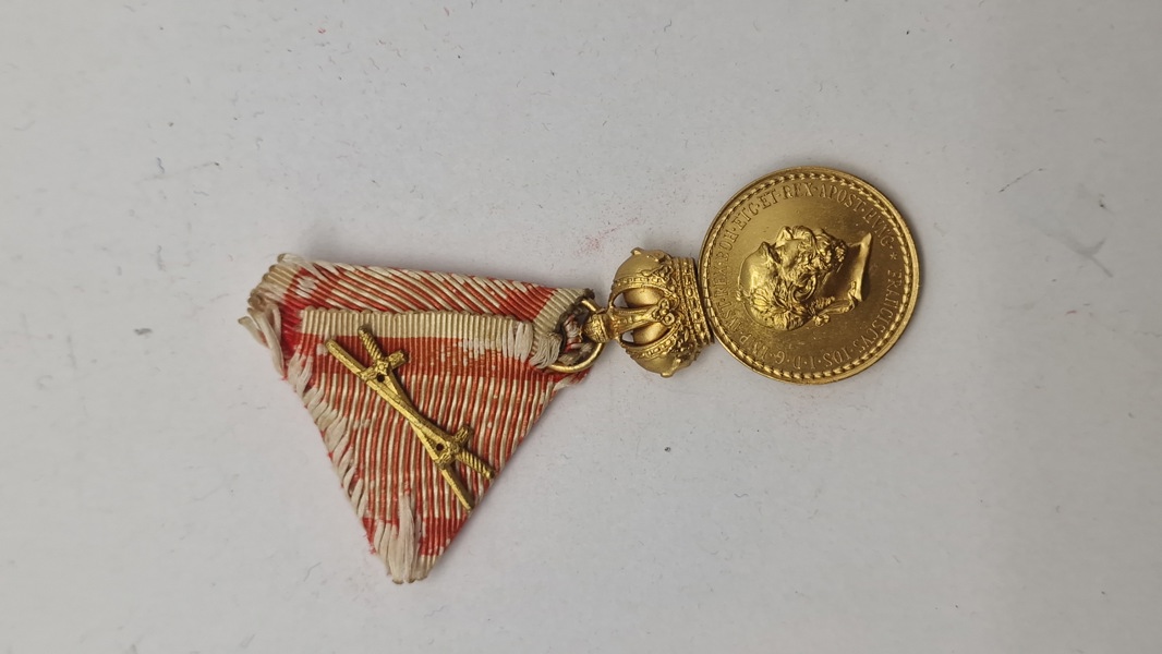 Østrisk “Signum Laudis" fortjenstmedalje. Original 