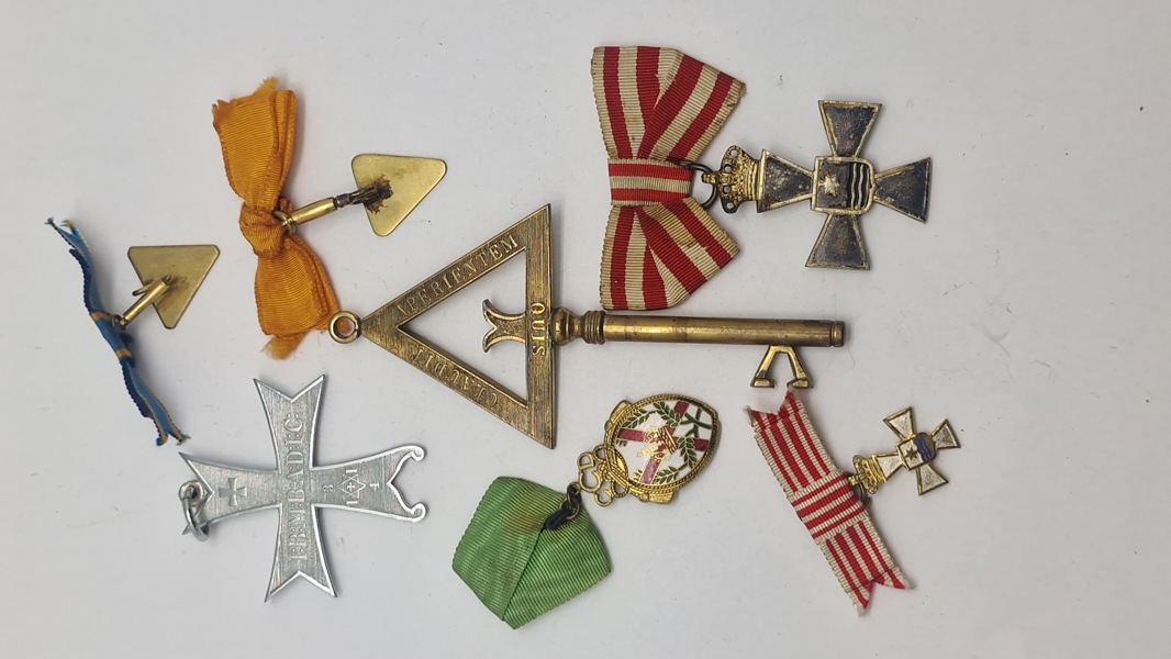 Samling loge tegn. Originale 