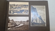 Dansk fotoalbum fra rejse i Tyskland og Italien , Hitler og Musselini. Original 