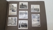 Dansk fotoalbum fra rejse i Tyskland og Italien , Hitler og Musselini. Original 