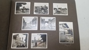 Dansk fotoalbum fra rejse i Tyskland og Italien , Hitler og Musselini. Original 