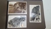 Dansk fotoalbum fra rejse i Tyskland og Italien , Hitler og Musselini. Original 