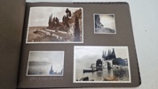 Dansk fotoalbum fra rejse i Tyskland og Italien , Hitler og Musselini. Original 