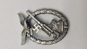 Luftwaffe flakkampf abzeichen. Efterkrigs