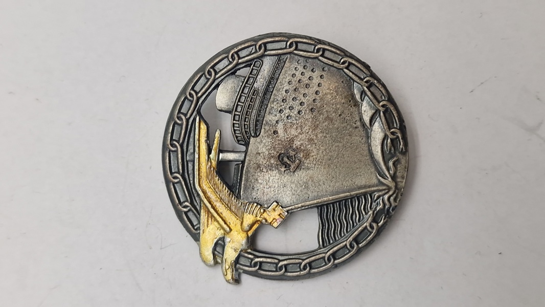 Blokadenbrecher abzeichen. Efterkrigs 