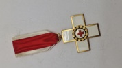 Tysk Røde Kors Medalje 2. klasse, der blev tildelt mellem 1924 og 1934. Original 