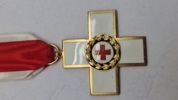 Tysk Røde Kors Medalje 2. klasse, der blev tildelt mellem 1924 og 1934. Original 