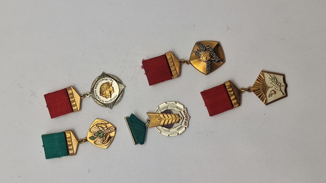 Samling russiske medaljer. Original